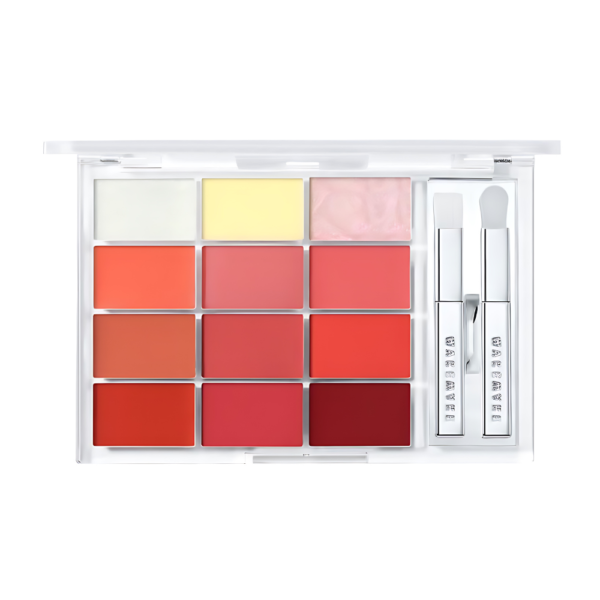 Soft Coloring Lip Palette #02 Peak Peach Glowing