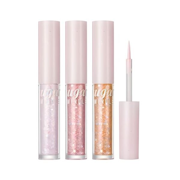 Brillo de ojos Sugar Twinkle Liquid Glitter #03 Beaming Sunny light