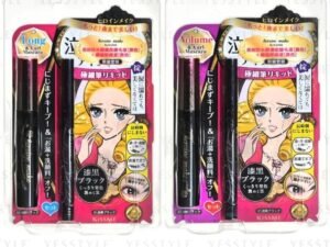 Kiss Me Heroine Make Advanced Film Mascara + Smooth Liquid Eyeliner - 2 Types#01