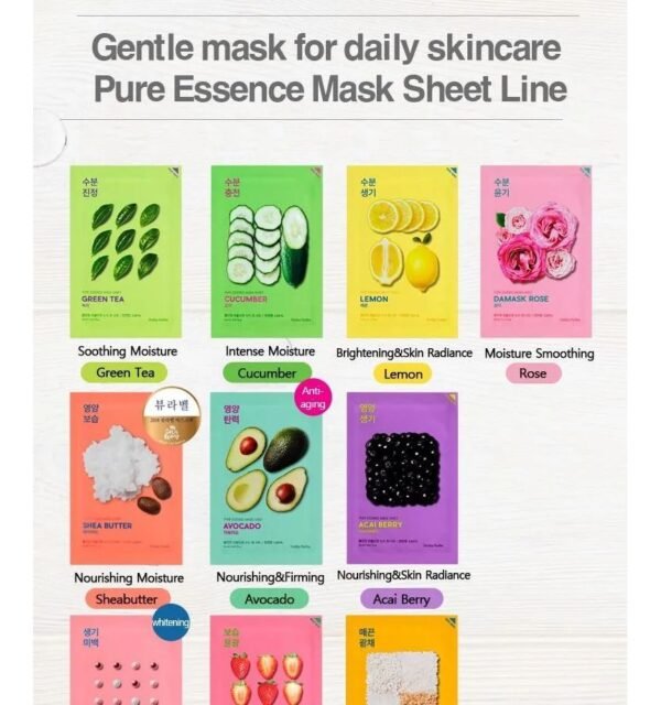 Pure Essence Mask Sheet Green Tea