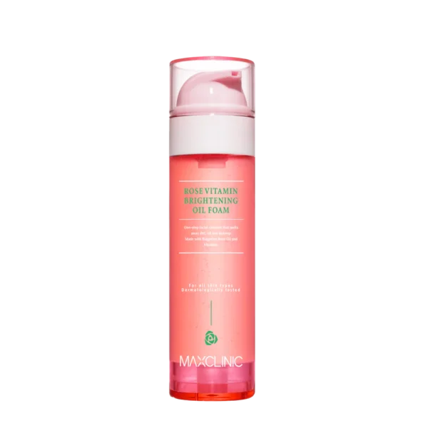 MAXCLINICRoseVitaminBrighteningOilFoam110g MAXCLINIC - Rose Vitamin Brightening Oil Foam
