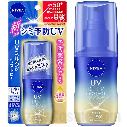NIVEA JAPAN - UV Deep Protect & Care Mist SPF 50+ PA++++