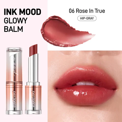 peripera - Ink Mood Glowy Balm Grayish Express Collection #06 Rose In True