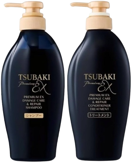 Shiseido - Tsubaki Premium EX Damage Care & Repair Shampoo & Treatment Set