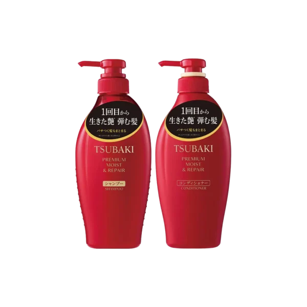 Shiseido - Tsubaki Premium Moist & Repair Shampoo & Conditioner Set