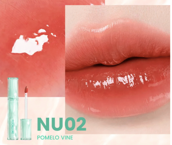 FOCALLURE - Lasting Dewy Watery Lip Tint #NU02 Pomelo Vine