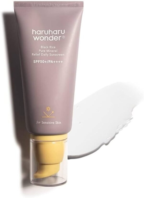 haruharu wonder - Black Rice Pure Mineral Relief Daily Sunscreen