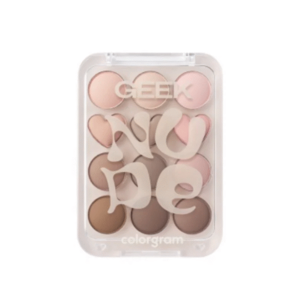 colorgram - Pin Point Eyeshadow Palette #07 Nude + Geek