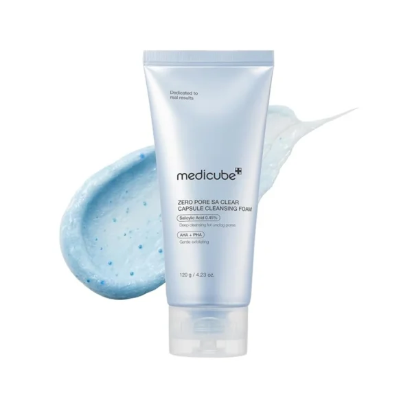 medicube - Zero Pore Clear Capsule Cleansing Foam