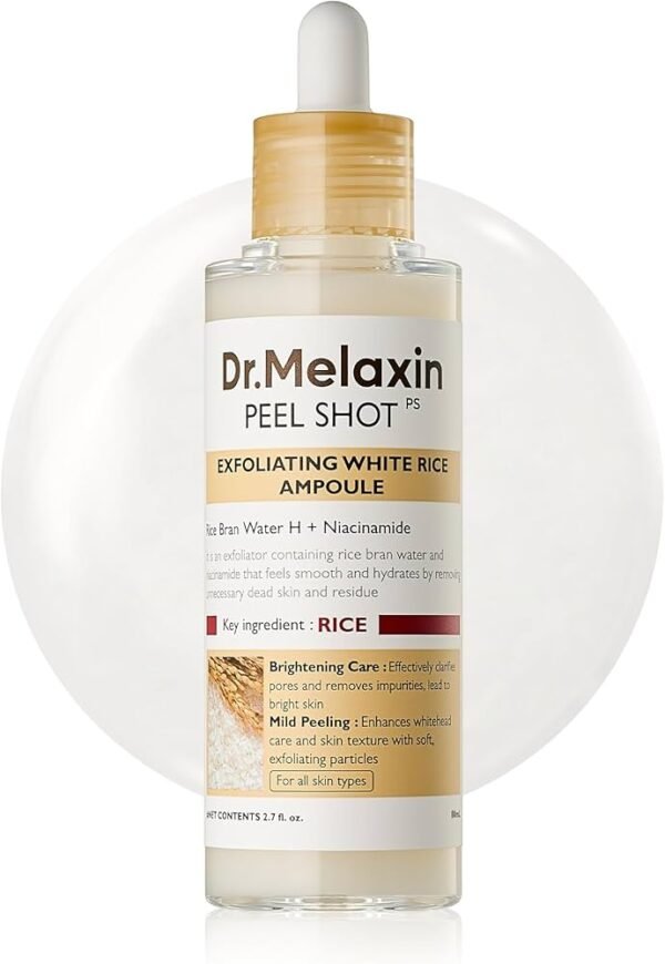 Dr.Melaxin - Peel Shot Exfoliant White Rice Ampoule