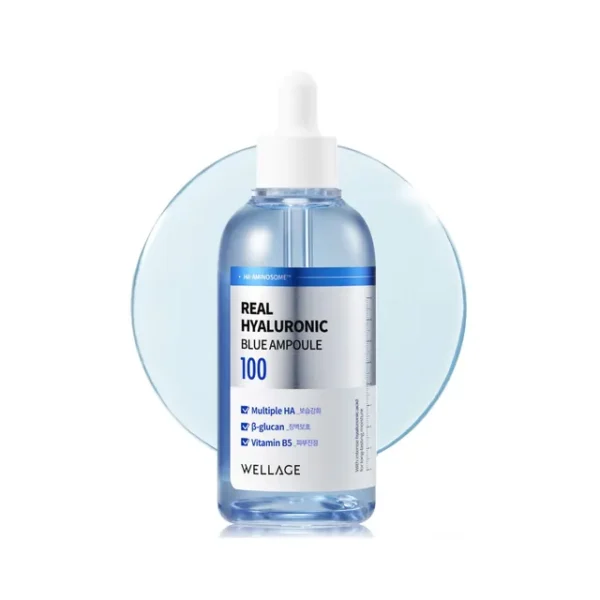 WELLAGE - Real Hyaluronic Blue 100 Ampoule