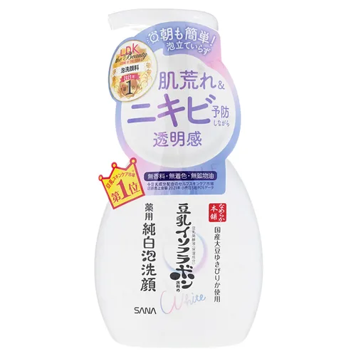 SANA - Soy Milk Whitening Foam Face Wash